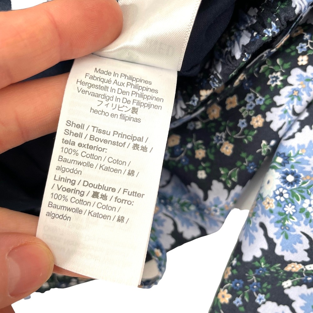 J. Crew Collection pull-on  maxi skirt Size S in Ratti floral‎ Pacific paisley - Picture 9 of 9
